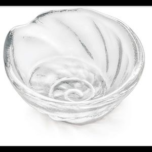Simon Pearce Handblown Shell Glass dish. NIB NWOT